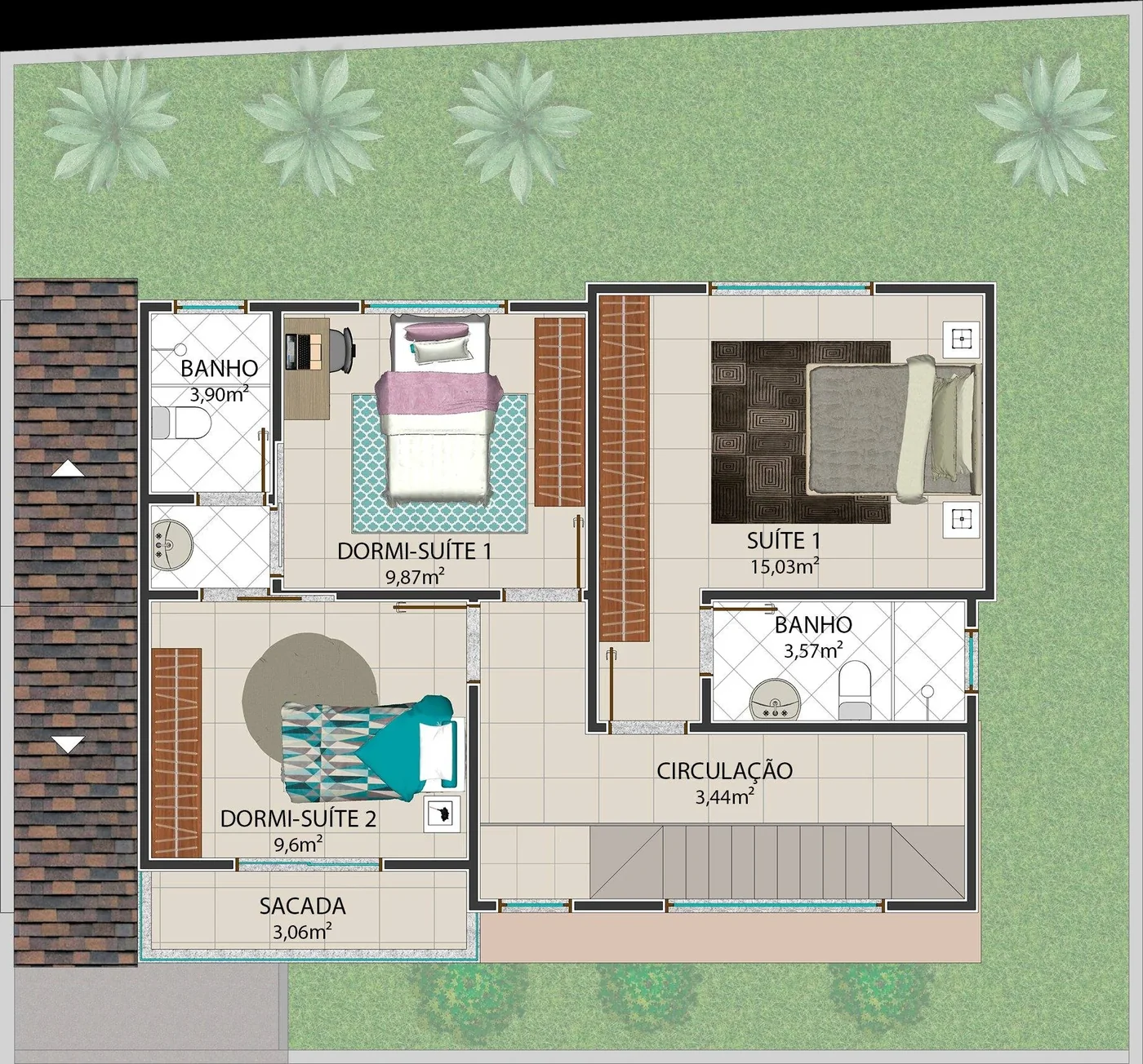 Planta 1º Pav Casa 03