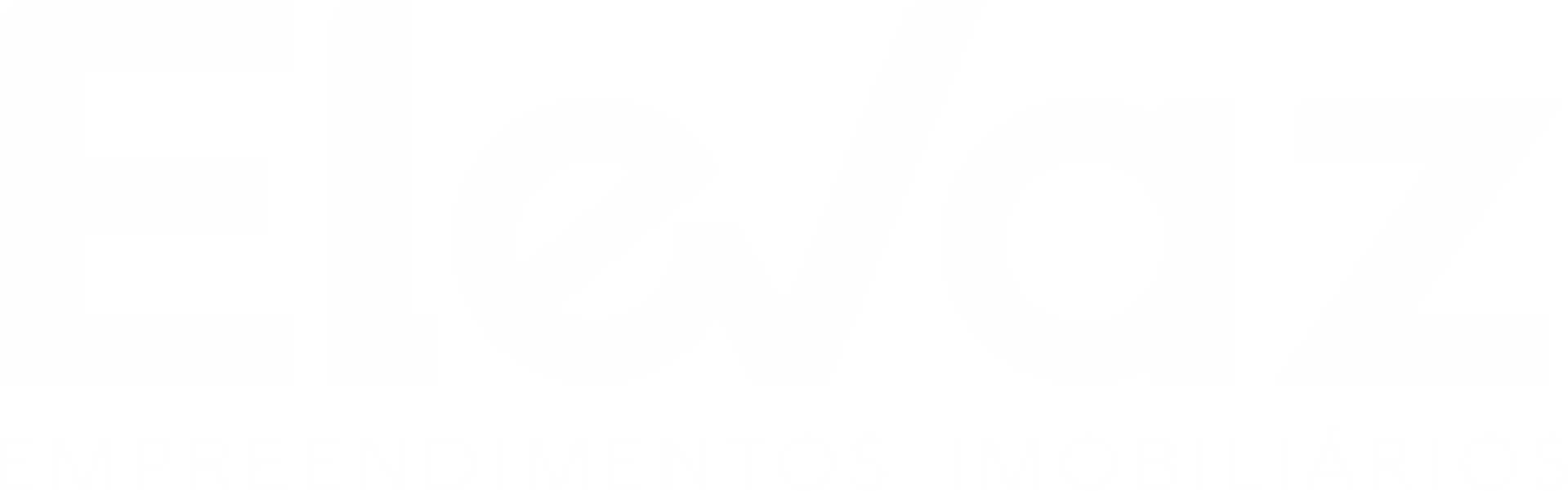 logotipo elevaz - negativo